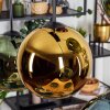 Koyoto Hängeleuchte Glas 20 cm Blau, Gold, Grün, Kupferfarben, 6-flammig