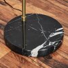 Soungou Stehleuchte 38 cm Messing, Schwarz, 1-flammig
