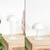 Laken Tischleuchte LED Weiß, 1-flammig