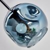 Ripoll Deckenleuchte Glas 15 cm Blau, Grün, Kupferfarben, 6-flammig