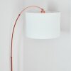 Bassagoda Stehleuchte 40 cm Kupferfarben, Schwarz, 1-flammig
