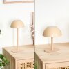 Laken Tischleuchte LED Beige, 1-flammig