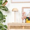 Laken Tischleuchte LED Beige, 1-flammig