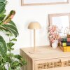 Laken Tischleuchte LED Beige, 1-flammig