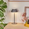 Laken Tischleuchte LED Grau, 1-flammig