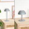 Laken Tischleuchte LED Grau, 1-flammig
