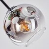 Ripoll Deckenleuchte Glas 15 cm Chrom, Gold, Klar, Kupferfarben, Rauchfarben, 6-flammig