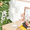 Salgadinho Tischleuchte LED Weiß, 1-flammig