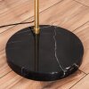 Sabadim Stehleuchte 40 cm Messing, Schwarz, 1-flammig