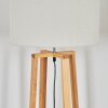Soungou Stehleuchte 38 cm Chrom, Naturfarben, 1-flammig