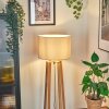 Soungou Stehleuchte 38 cm Chrom, Naturfarben, 1-flammig