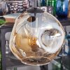 Ripoll Hängeleuchte Glas 20 cm Bernsteinfarben, Klar, Rauchfarben, 4-flammig
