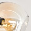 Koyoto Deckenleuchte Glas 15 cm Bernsteinfarben, Klar, Rauchfarben, 8-flammig