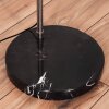 Cavaca Bogenlampe 35 cm Nickel-Matt, Schwarz, 1-flammig