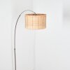 Cavaca Bogenlampe 35 cm Nickel-Matt, Schwarz, 1-flammig