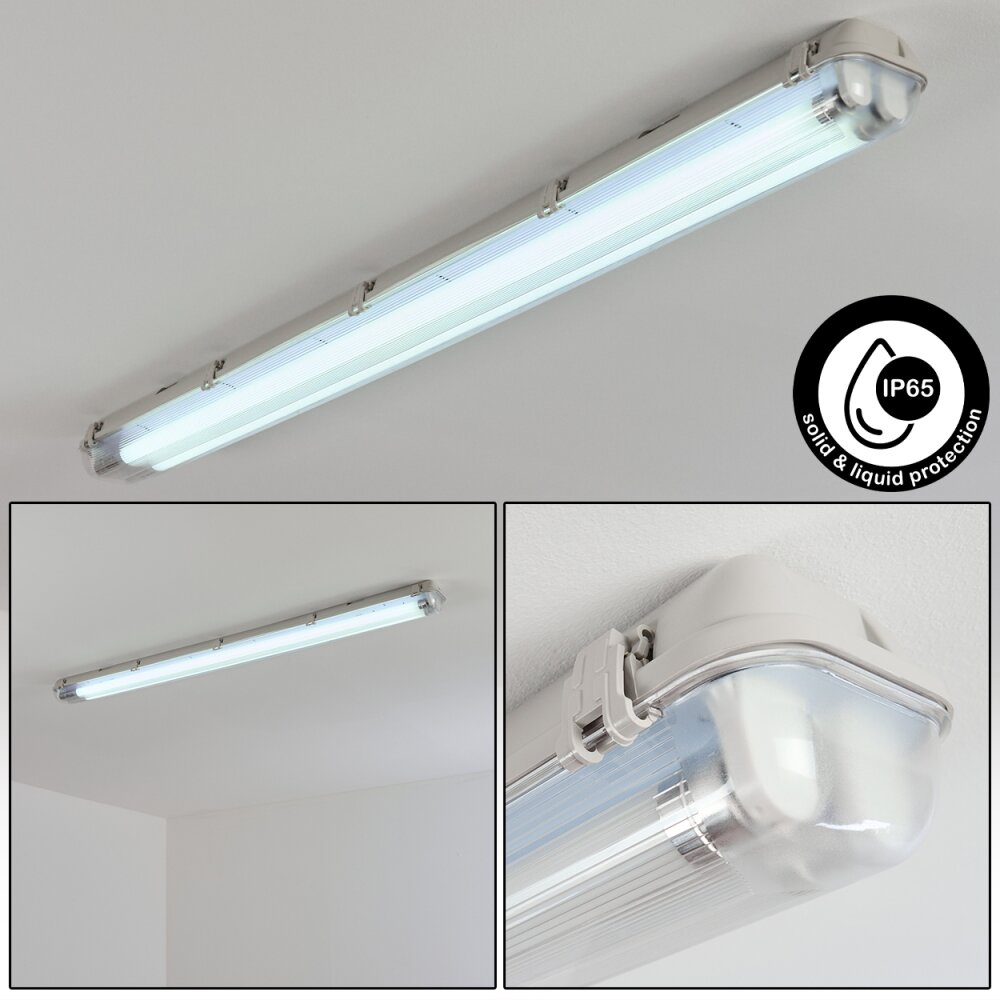 Ilena Deckenleuchte LED Grau, 1-flammig main product photo