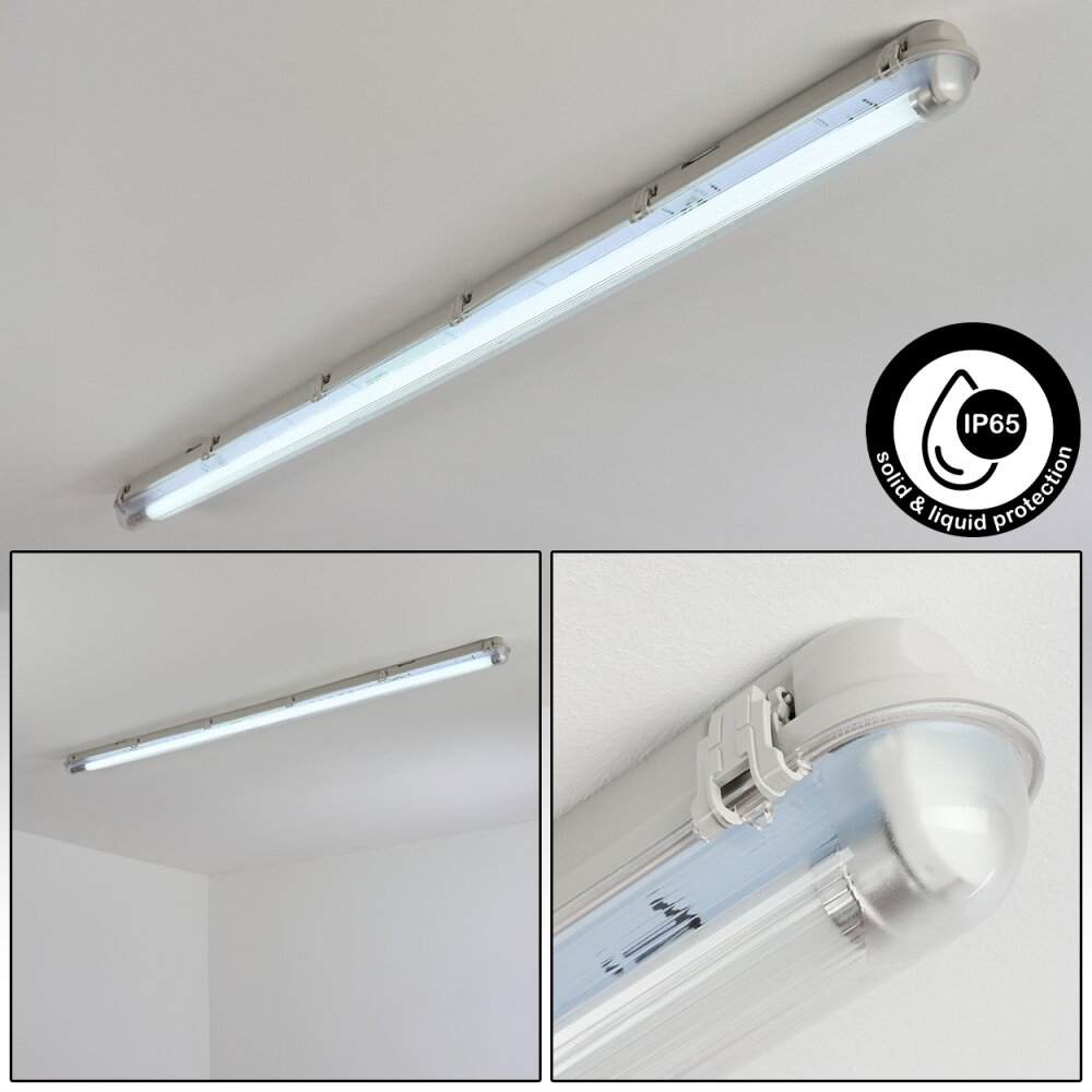 Ilena Deckenleuchte LED Grau, 1-flammig main product photo