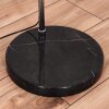 Cavaca Stehleuchte 45 cm Chrom, Schwarz, 1-flammig