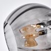 Koyoto Deckenleuchte Glas 15 cm Bernsteinfarben, Klar, Rauchfarben, 8-flammig