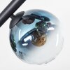 Gastor Deckenleuchte Glas 15 cm Blau, Grün, Klar, Kupferfarben, 8-flammig