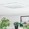 Loden Deckenleuchte LED Weiß, 1-flammig