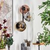 Koyoto Wandleuchte Glas 15 cm Gold, Klar, Kupferfarben, Rauchfarben, 3-flammig