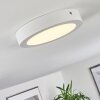 Finsrud Deckenleuchte LED Weiß, 1-flammig