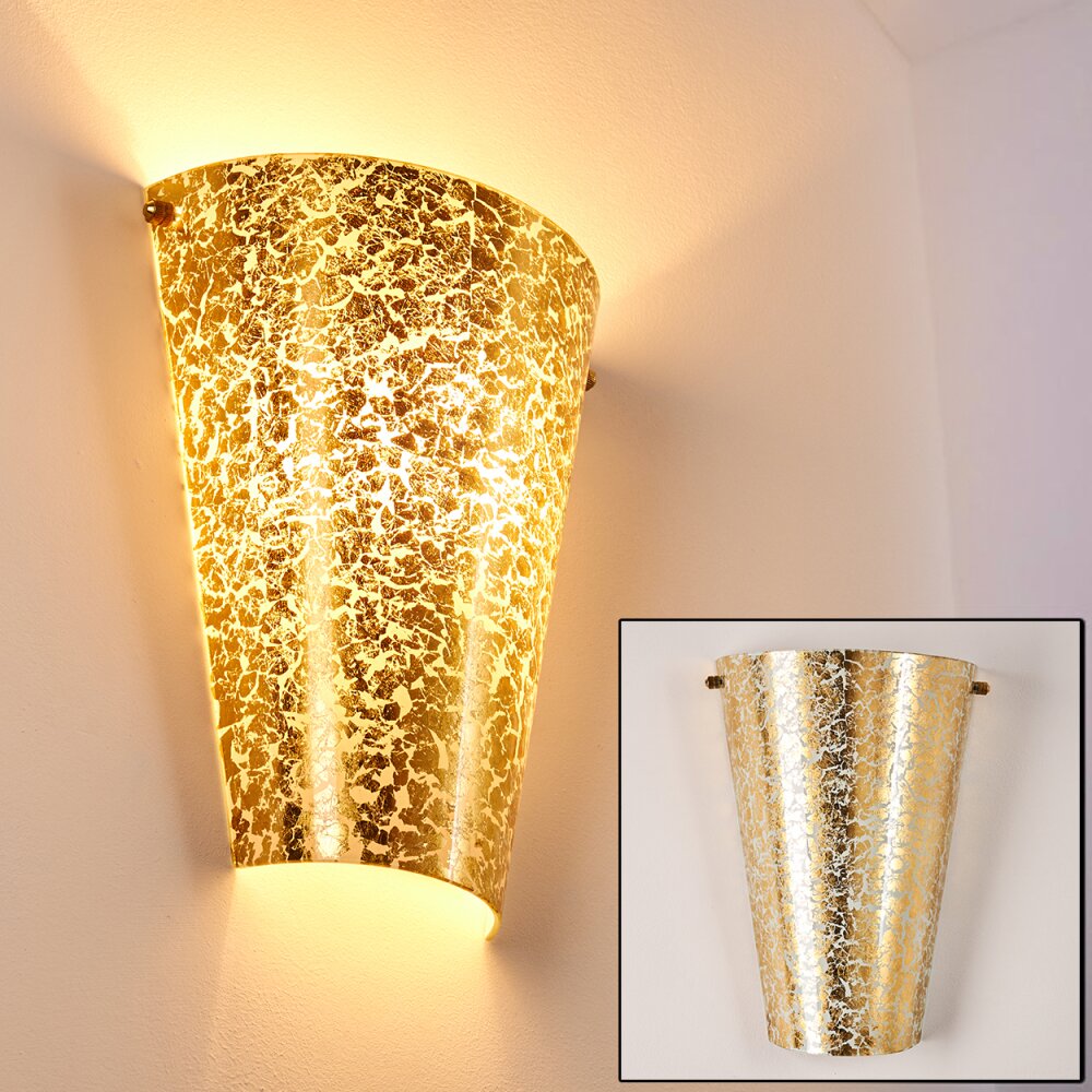 Zera Wandleuchte Gold, 1-flammig main product photo
