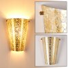 Zera Wandleuchte Gold, 1-flammig
