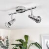 Morges Deckenleuchte LED Chrom, 2-flammig