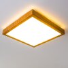 Sora Wood Deckenlampe LED Holz hell, 1-flammig