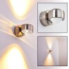Rio Wandleuchte LED Silber, 2-flammig