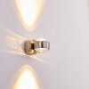 Rio Wandleuchte LED Silber, 2-flammig