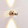 Rio Wandleuchte LED Silber, 2-flammig