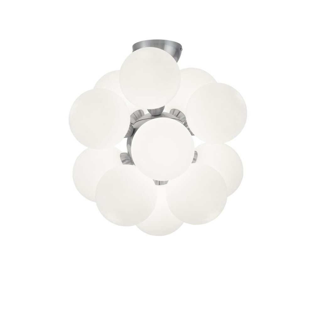 Trio Leuchten ALICIA Deckenleuchte Nickel-Matt, 12-flammig main product photo