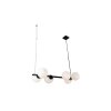 Luce Design PLUTO Pendelleuchte Schwarz, 6-flammig