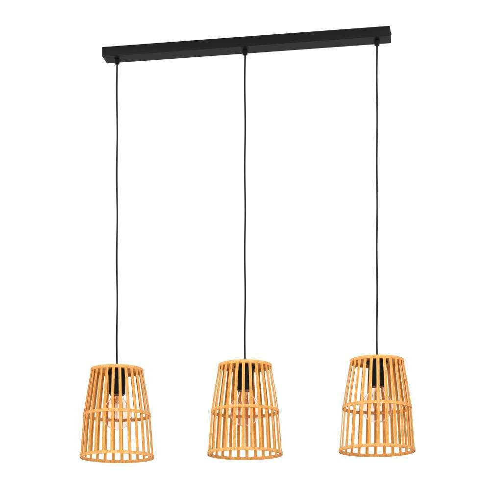 Eglo EYAM Pendelleuchte Schwarz, 3-flammig main product photo