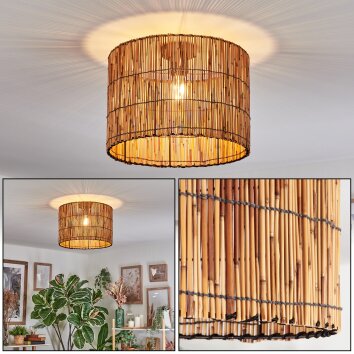 Cando Deckenleuchte 40 cm Naturfarben, 1-flammig
