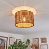 Cando Deckenleuchte 35 cm Naturfarben, 1-flammig