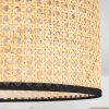 Ramila Deckenleuchte 35 cm Naturfarben, Schwarz, 1-flammig