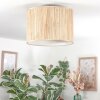 Bongal Deckenleuchte 40 cm beige, Naturfarben, 1-flammig