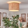 Bongal Deckenleuchte 40 cm beige, Naturfarben, 1-flammig