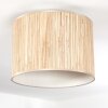 Bongal Deckenleuchte 40 cm beige, Naturfarben, 1-flammig