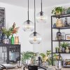 Koyoto Hängeleuchte Glas 20 cm Klar, 3-flammig