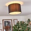Soungou Deckenleuchte 38 cm Schwarz, Weiß, 1-flammig