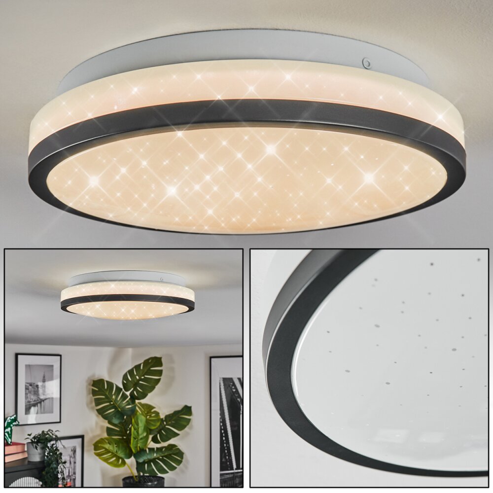 Onara Deckenleuchte LED Schwarz, Weiß, 1-flammig main product photo