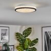 Onara Deckenleuchte LED Schwarz, Weiß, 1-flammig