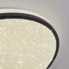 Onara Deckenleuchte LED Schwarz, Weiß, 1-flammig