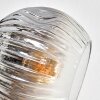 Ripoll Deckenleuchte Glas 15 cm Bernsteinfarben, Klar, Rauchfarben, 10-flammig
