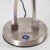 Tervo Tischleuchte LED Nickel-Matt, 2-flammig